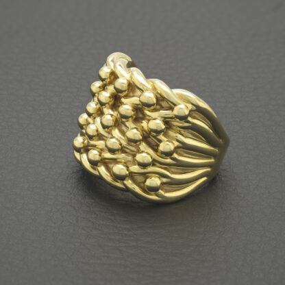 9ct Yellow Gold Keeper Ring - Image 2