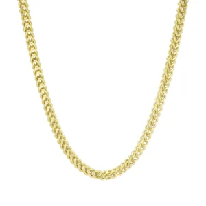 9ct Yellow Gold Franco Chain 18&#8243; 4.5mm