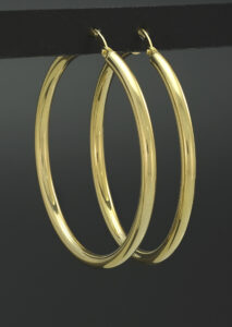 9ct Yellow Gold Hoop Earrings