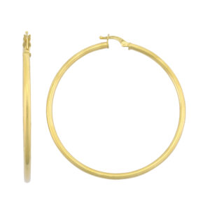 9ct Yellow Gold Hoop Earrings