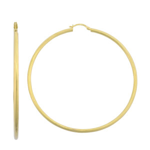 9ct Yellow Gold Hoop Earrings