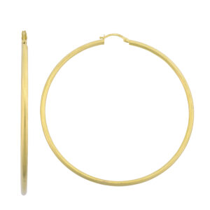 9ct Yellow Gold Hoop Earrings