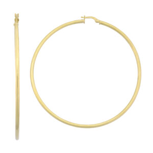 9ct Yellow Gold Hoop Earrings