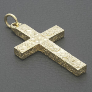 9ct Yellow Gold Cross Pendant