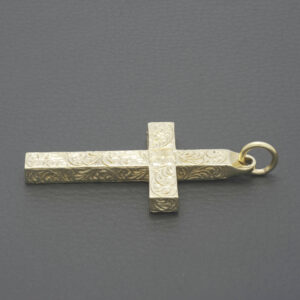 9ct Yellow Gold Cross Pendant