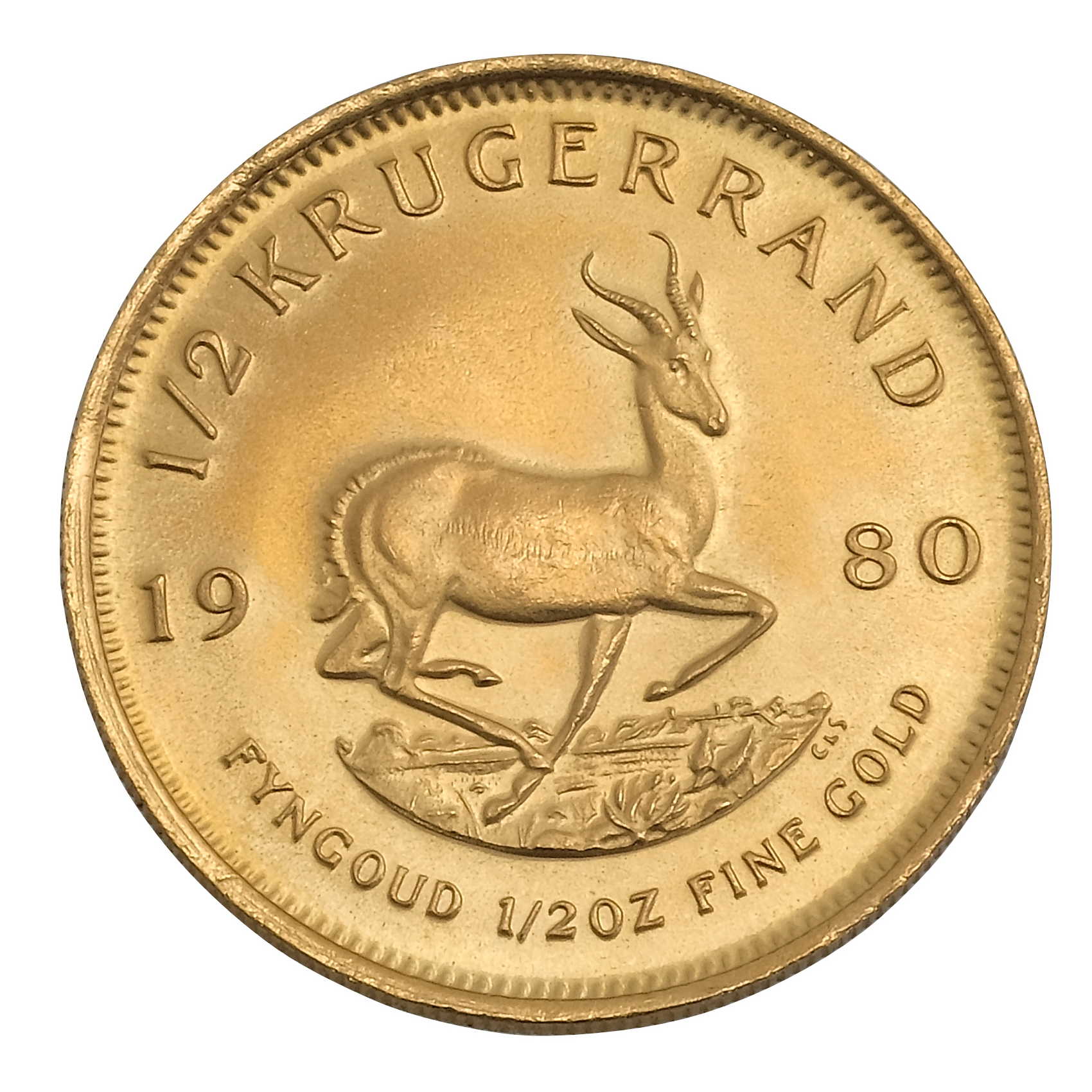 1/2 Oz Gold Krugerrand Coin (Best Value)