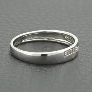 9ct White Gold Diamond Ring