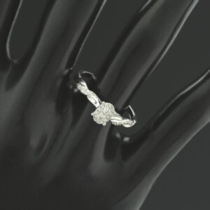9ct White Gold 0.15ct Diamond Cluster Ring