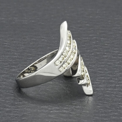 18ct White Gold 0.50ct Fancy Diamond Ring - Image 3