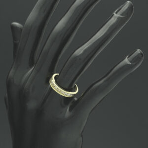 18ct Yellow Gold 0.30ct Diamond Half Eternity Ring