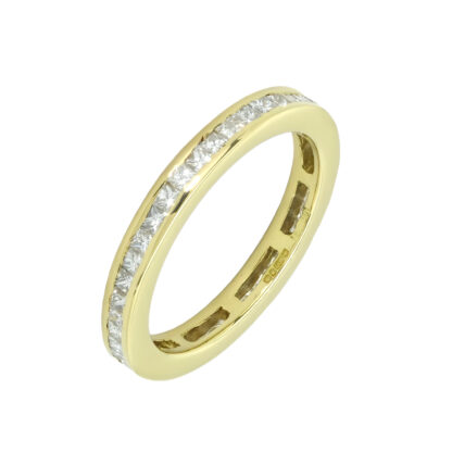 18ct Yellow Gold 0.50ct Diamond Eternity Ring