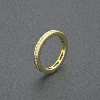 18ct Yellow Gold 0.50ct Diamond Eternity Ring - Image 3