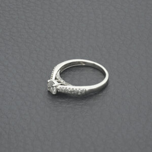 Palladium Diamond Ring 0.50ct