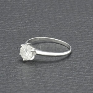 14ct White Gold 0.90ct Diamond Solitaire Ring