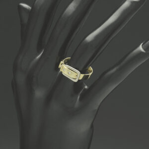 18ct Yellow Gold 0.50ct Diamond Buckle Ring