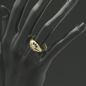 18ct Yellow Gold 0.35ct Diamond Solitaire Ring