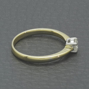 18ct Yellow Gold 0.25ct Diamond Solitaire Ring