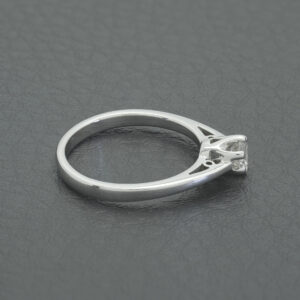 9ct White Gold 0.25ct Diamond Solitaire Ring