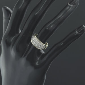 9ct Yellow Gold 0.15ct Diamond Band Ring
