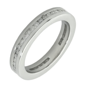 Platinum 0.40ct Diamond Full Eternity Ring