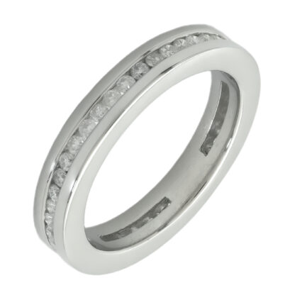 Platinum 0.40ct Diamond Full Eternity Ring
