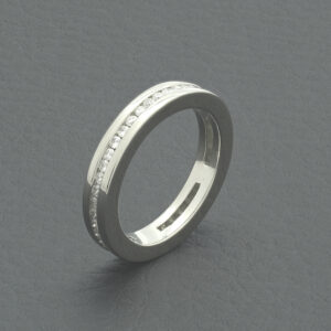Platinum 0.40ct Diamond Full Eternity Ring
