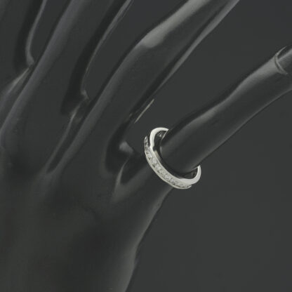 Platinum 0.24ct Diamond Half Eternity Ring - Image 2