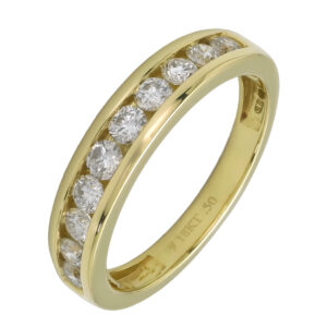 18ct Yellow Gold 0.50ct Diamond Eternity Ring