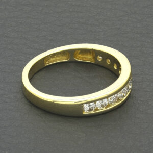 18ct Yellow Gold 0.50ct Diamond Eternity Ring