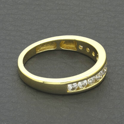 18ct Yellow Gold 0.50ct Diamond Eternity Ring - Image 3
