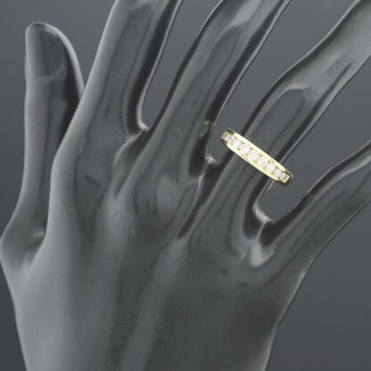 18ct Yellow Gold 0.50ct Diamond Eternity Ring - Image 4