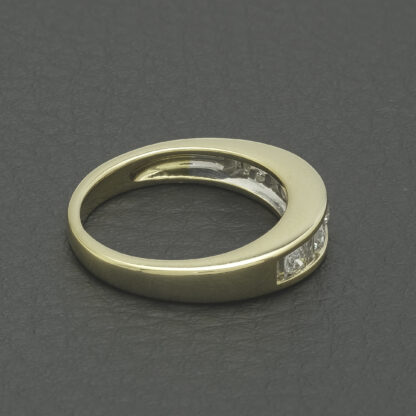 18ct Yellow Gold 0.50ct Diamond Channel Eternity Ring - Image 3