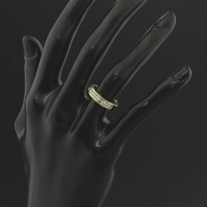 18ct Yellow Gold 0.50ct Diamond Channel Eternity Ring - Image 4