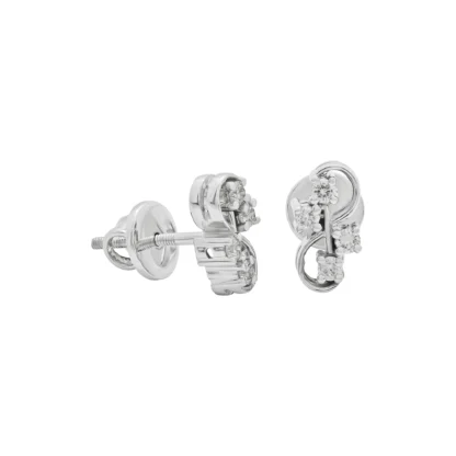18ct White Gold 0.20ct Diamond Stud Earrings
