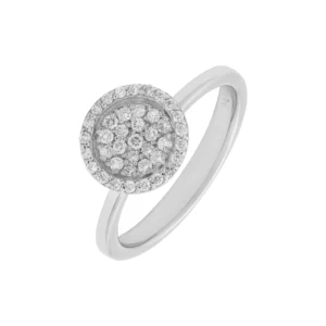 18ct White Gold 0.24ct Fancy Diamond Ring