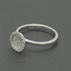 18ct White Gold 0.24ct Fancy Diamond Ring