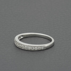 9ct White Gold 0.25ct Diamond Eternity Ring