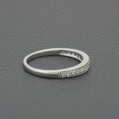 9ct White Gold 0.25ct Diamond Eternity Ring - Image 4