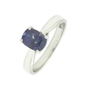 Platinum 1.50ct Sapphire Solitaire Ring