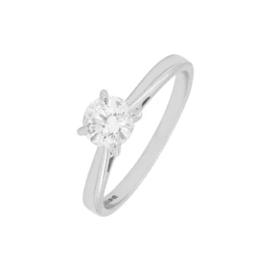 18ct White Gold 0.46ct Diamond Ring