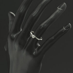 Platinum 0.24ct Diamond Solitaire Ring