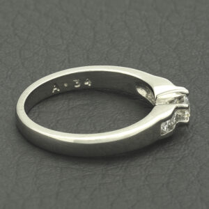 Platinum 0.34ct Diamond Ring