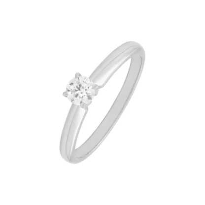 18ct White Gold 0.30ct Diamond Solitaire Ring