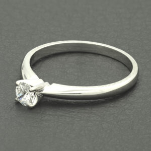 18ct White Gold 0.30ct Diamond Solitaire Ring