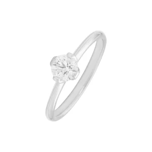 Platinum 0.35ct Diamond Solitaire Ring