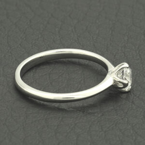 Platinum 0.35ct Diamond Solitaire Ring