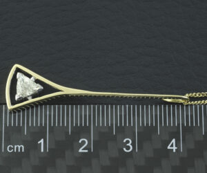 18ct Yellow Gold 0.40ct Diamond Necklace 18&#8243;