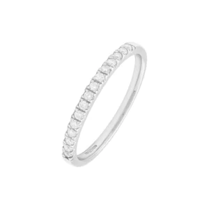 9ct White Gold 0.15ct Diamond Eternity Ring