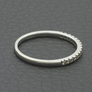 9ct White Gold 0.15ct Diamond Eternity Ring