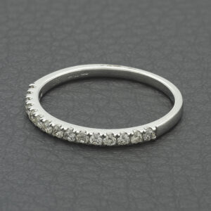 9ct White Gold 0.25ct Diamond Eternity Ring